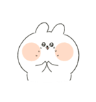 かわいらしい ウサギ DANGDANG（個別スタンプ：20）