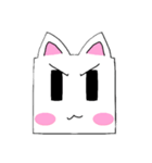 四角猫（個別スタンプ：1）