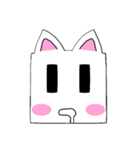四角猫（個別スタンプ：5）