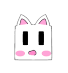 四角猫（個別スタンプ：10）