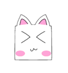 四角猫（個別スタンプ：11）