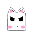 四角猫（個別スタンプ：12）