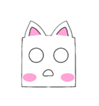 四角猫（個別スタンプ：14）