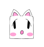四角猫（個別スタンプ：15）