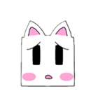 四角猫（個別スタンプ：16）