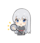 エリカとクマちゃん（個別スタンプ：1）