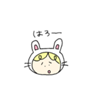 着ぐるみうさぎさんはグローバル。（個別スタンプ：17）