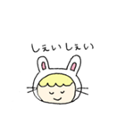 着ぐるみうさぎさんはグローバル。（個別スタンプ：23）