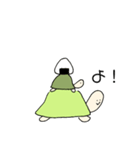 無口はかめさん。（個別スタンプ：5）