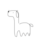 おじょーちゃんの絵（個別スタンプ：5）