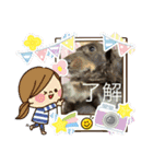 リボンの毎日（個別スタンプ：10）