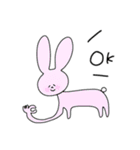 どうぶつ！！！！！！（個別スタンプ：1）