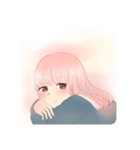 可愛いゆるふわガール（個別スタンプ：6）