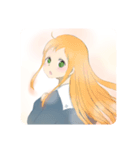可愛いゆるふわガール（個別スタンプ：7）