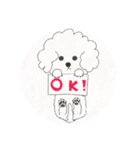 ふわもこ助 といぷー すたんぷ（個別スタンプ：4）