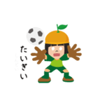 サッカー少女みかちゃん（個別スタンプ：8）