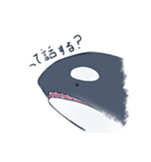 シャチとベルーガの1周年記念スタンプ（個別スタンプ：4）