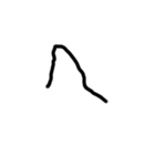 2歳児の字（個別スタンプ：29）