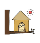 癒しのフクロウ（個別スタンプ：28）