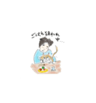 ウチのマリーたん≦^•ᴥ•^≧（個別スタンプ：1）