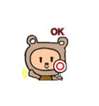 ボーダーくま第三弾！！（個別スタンプ：6）