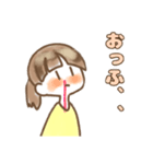 きいろい女の子すたんぷ（個別スタンプ：24）