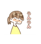 きいろい女の子すたんぷ（個別スタンプ：28）