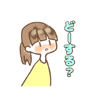 きいろい女の子すたんぷ（個別スタンプ：37）
