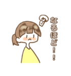 きいろい女の子すたんぷ（個別スタンプ：40）