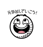 ゴルフボールのスマイルくん（個別スタンプ：27）