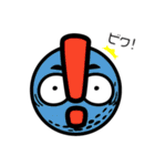 ゴルフボールのスマイルくん（個別スタンプ：38）