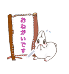 うさぎのととちゃんメッセージスタンプ（個別スタンプ：7）