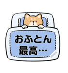 柴犬のメッセージスタンプ（個別スタンプ：5）