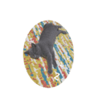猫のブルー（個別スタンプ：2）