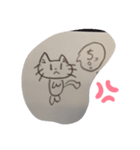 おやすみなさいネコちゃん（個別スタンプ：1）