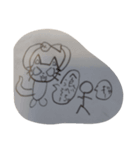 おやすみなさいネコちゃん（個別スタンプ：7）
