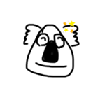 おにぎりコアラチャン（個別スタンプ：4）