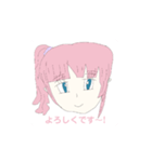 一般美人スタンプ2（個別スタンプ：1）