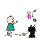 今は…おうちでおりこうさん（個別スタンプ：10）
