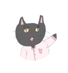 文字無しにゃあにゃあの手書きスタンプ☆=（個別スタンプ：8）