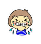 おかっぱのおぶぅちゃん（個別スタンプ：5）