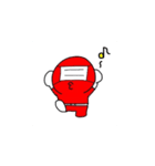 マスクマン参上！！（個別スタンプ：4）