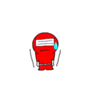 マスクマン参上！！（個別スタンプ：11）