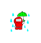 マスクマン参上！！（個別スタンプ：20）