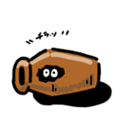 引っ込み思案なタコ（個別スタンプ：7）