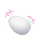 シンプルたまご（個別スタンプ：7）