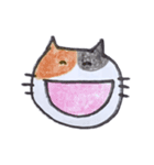 カレンダー裏のにゃんこ（個別スタンプ：8）
