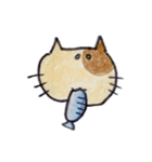 カレンダー裏のにゃんこ（個別スタンプ：14）