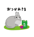 しあわせうさぎ ピータン＆ハッチー（個別スタンプ：16）