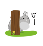 しあわせうさぎ ピータン＆ハッチー（個別スタンプ：23）